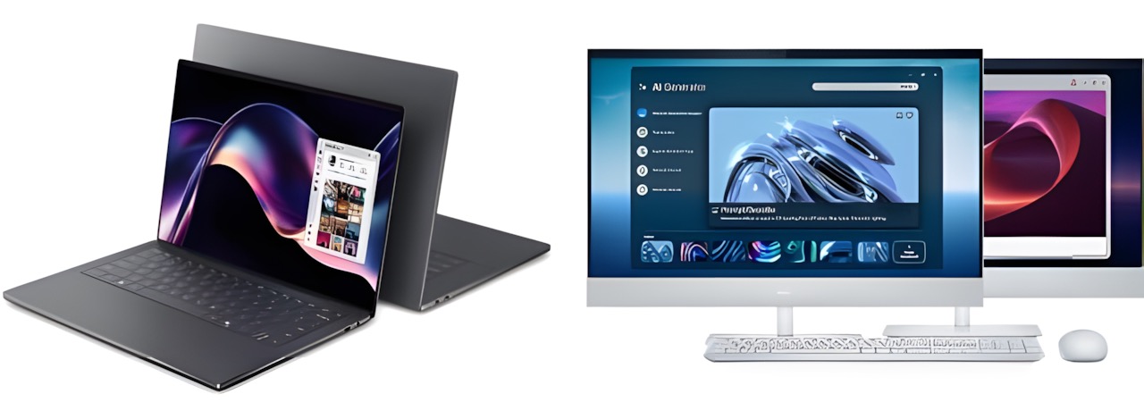 「Dell XPS 14」、「Dell XPS 16」、「Dell 24 AIO」、「Dell 27 AIO」